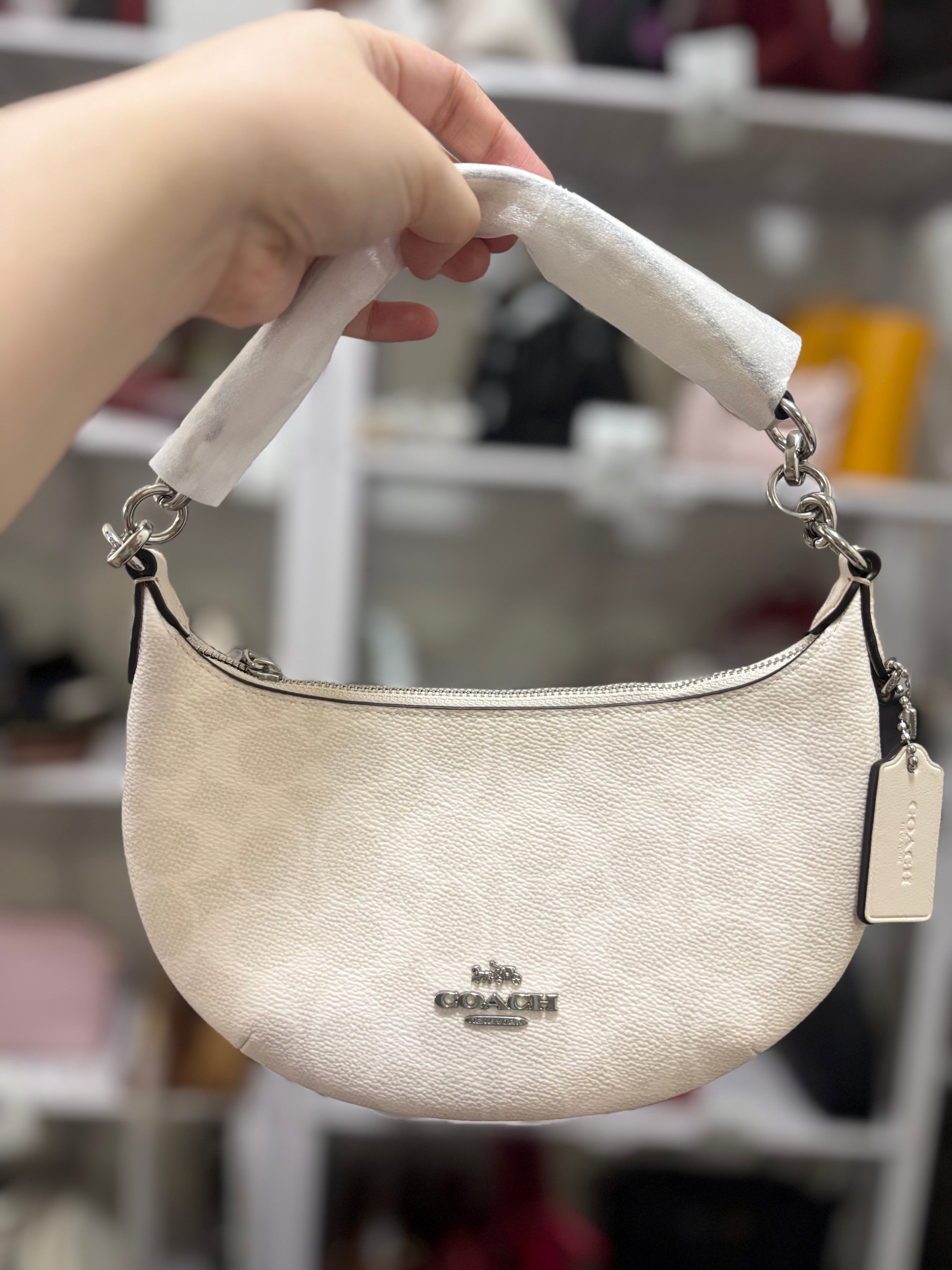 COACH Mini Payton Bag In Signature Canvas