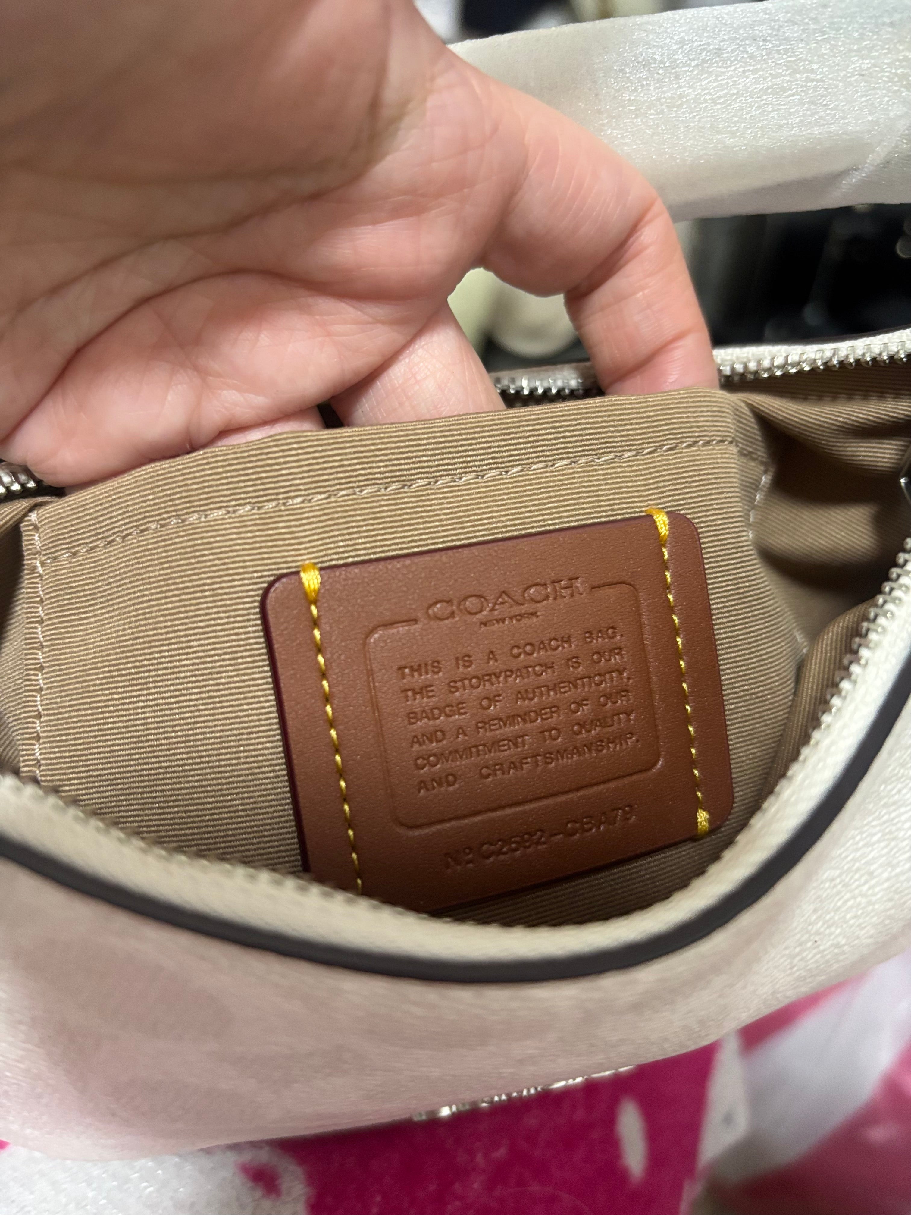 COACH Mini Payton Bag In Signature Canvas