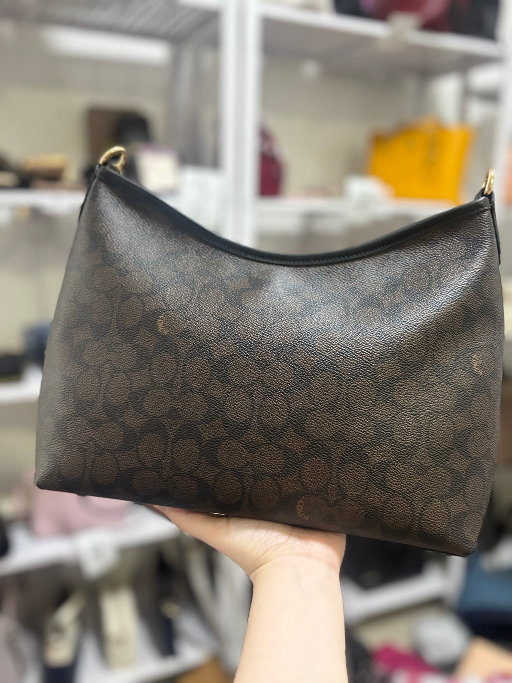 COACH Laurel Shoulder Bag - Walnut (Medium)