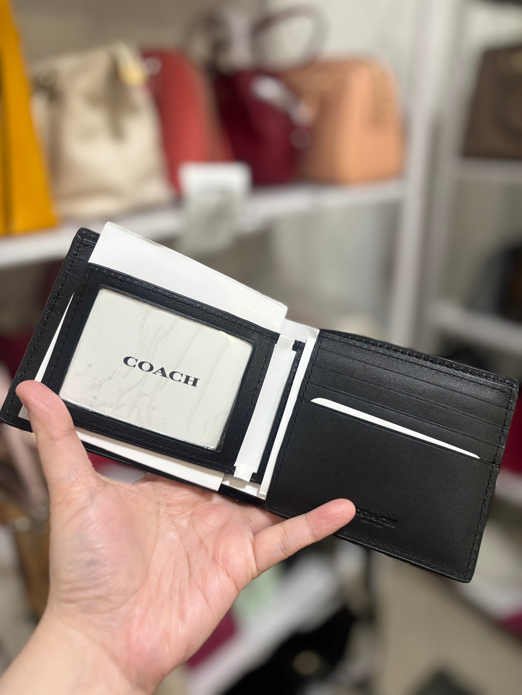 COACH 3 In 1 Wallet In Embossed Signature Leather