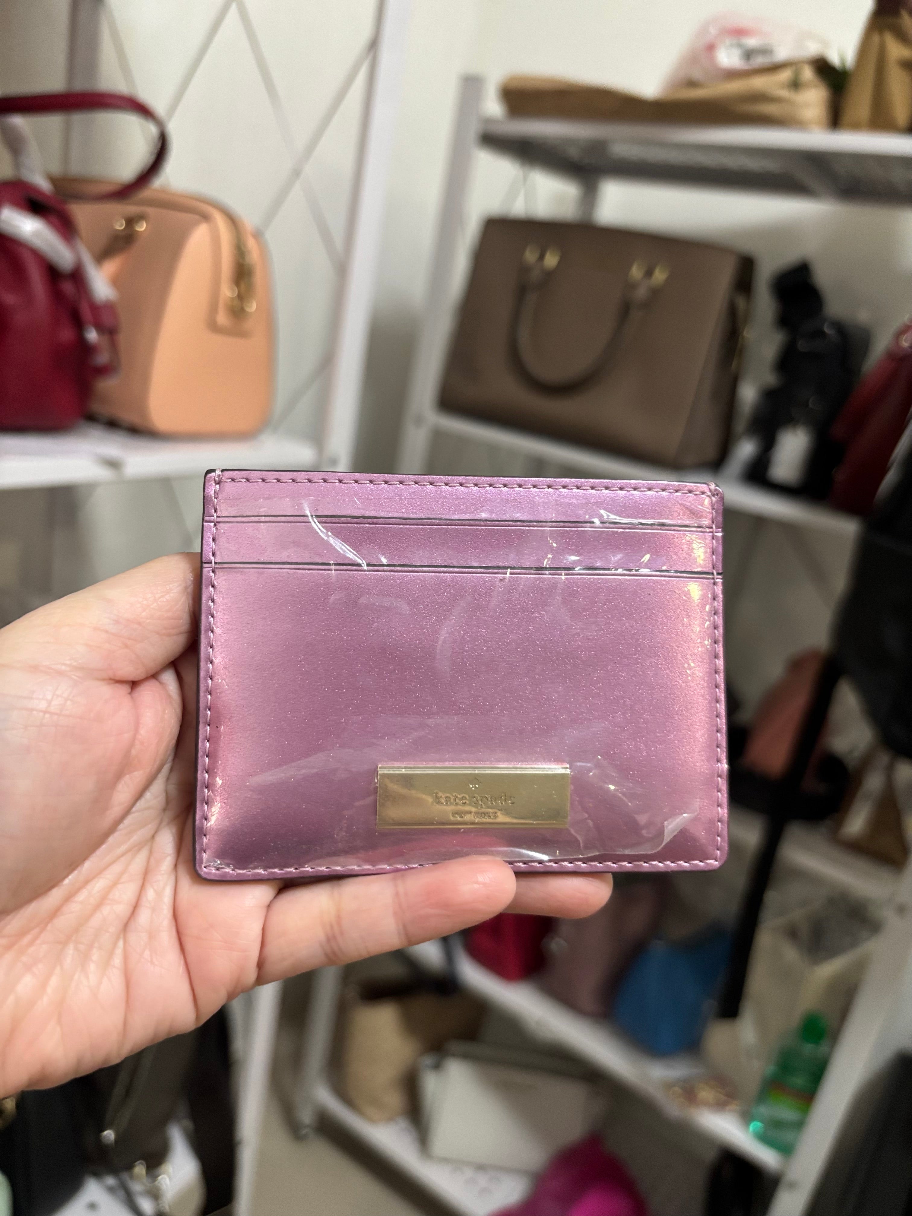 KATE SPADE Kenzie Small Cardholder - Quartz Pink