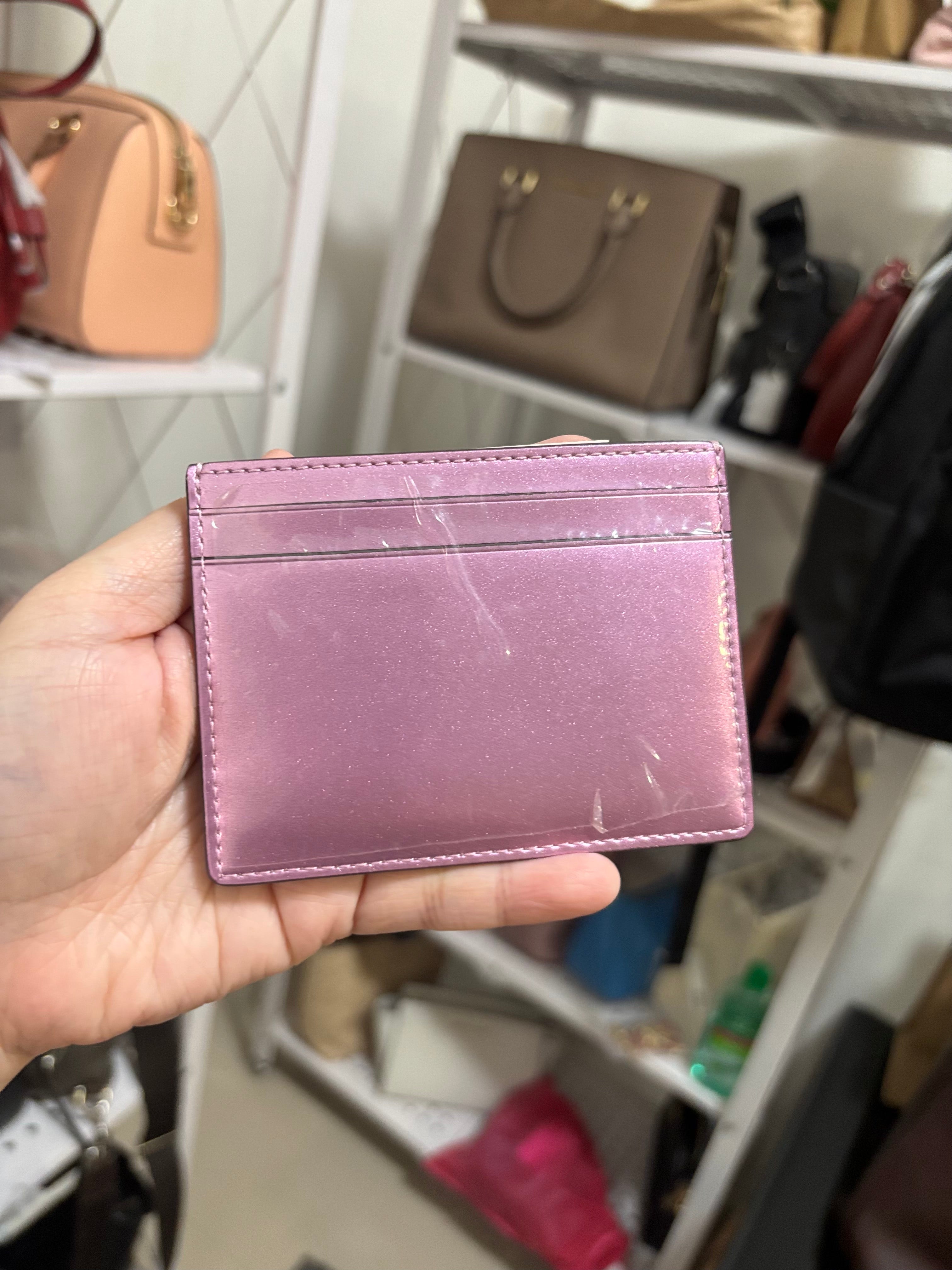 KATE SPADE Kenzie Small Cardholder - Quartz Pink