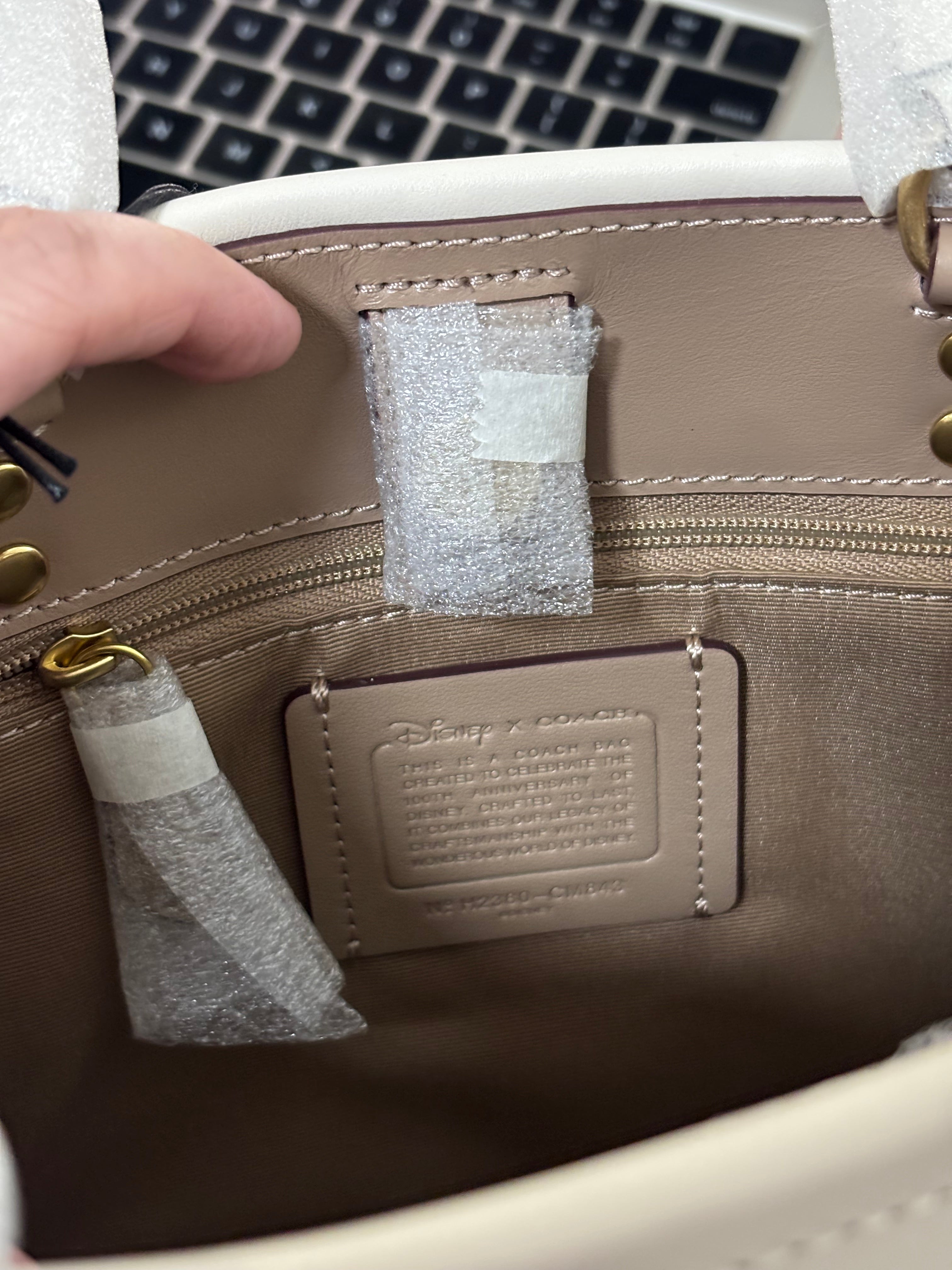 COACH Dempsey x Disney Collaboration Shoulder Bag