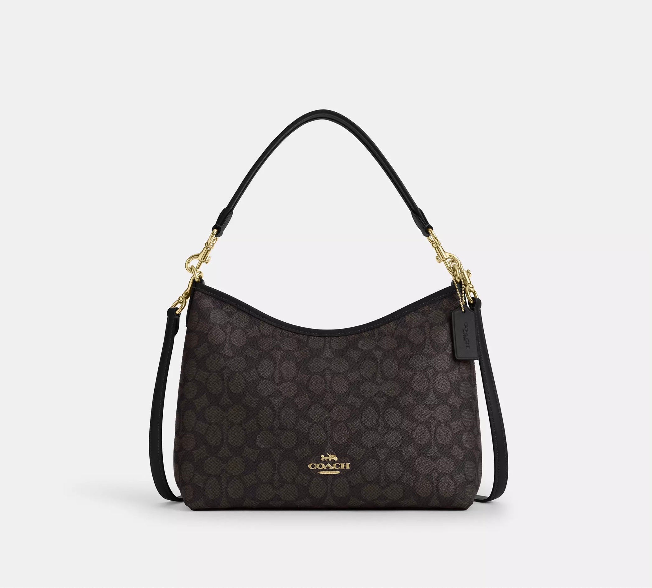 COACH Laurel Shoulder Bag - Walnut (Medium)
