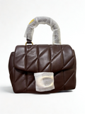 COACH Tabby Top Handle with Sling (Black, Brown, White)