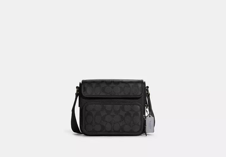 COACH Sullivan Flap in Signature Canvas