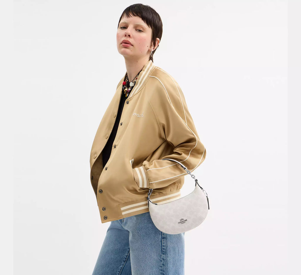 COACH Mini Payton Bag In Signature Canvas