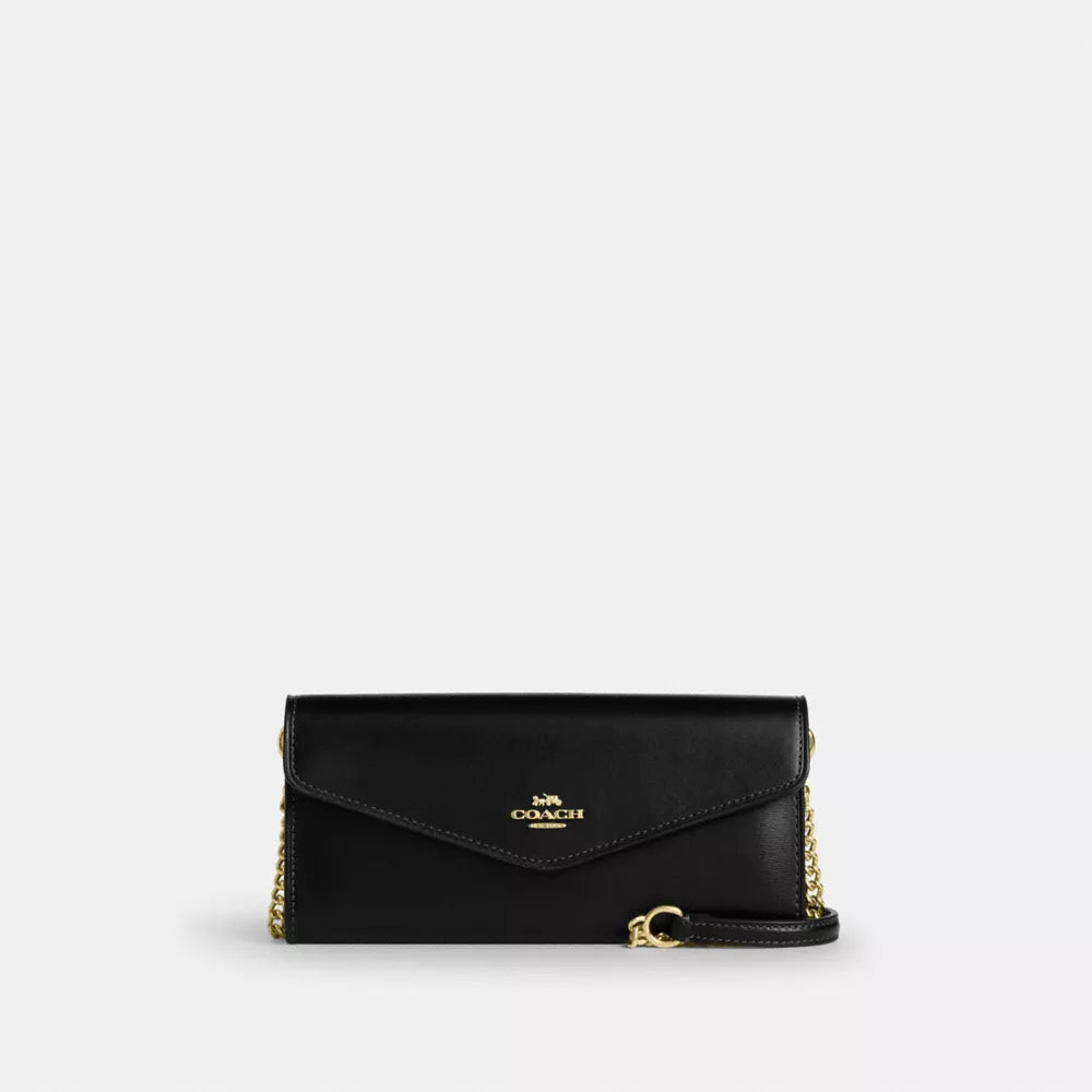 COACH Klare Wallet With Chain
