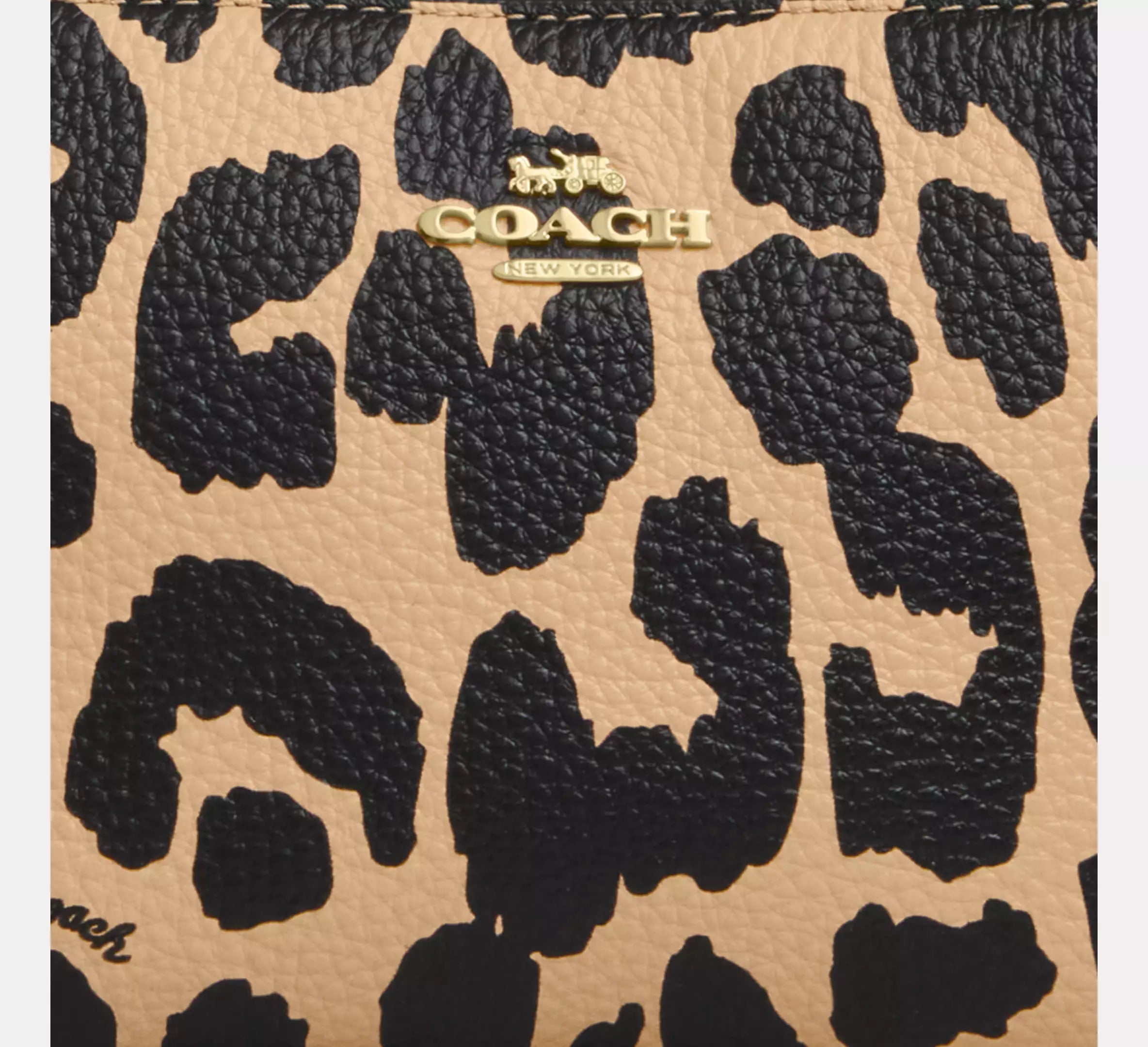 COACH Nolita 19 With Leopard Print