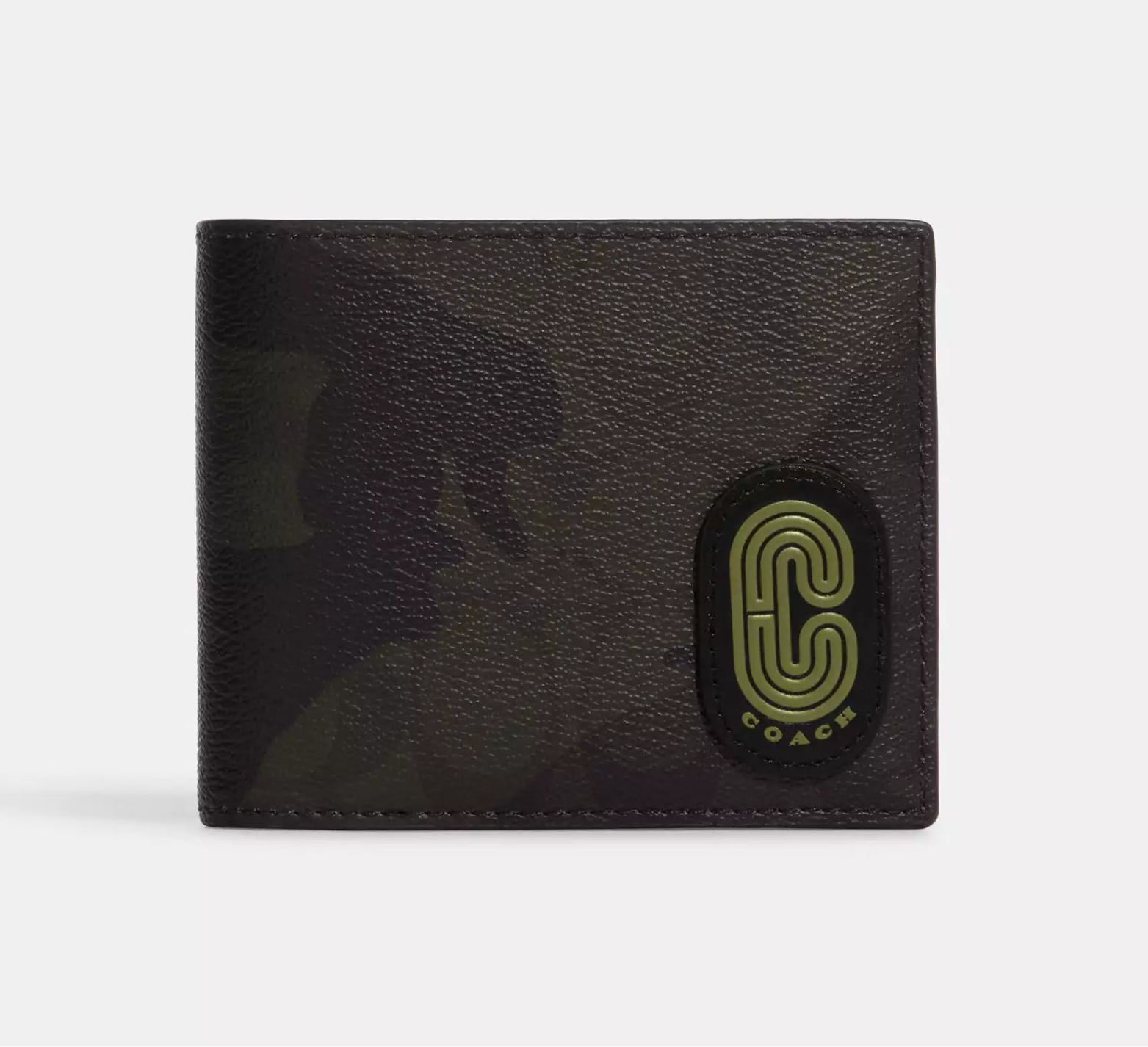 COACH 3 In 1 Wallet In Signature Canvas With Camo Print And Coach Patch