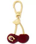 COACH Gold-Tone Collectible Signature C Cherry Charm