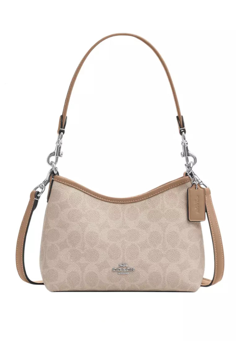 COACH Laurel Small Shoulder Bag In Signature Canvas