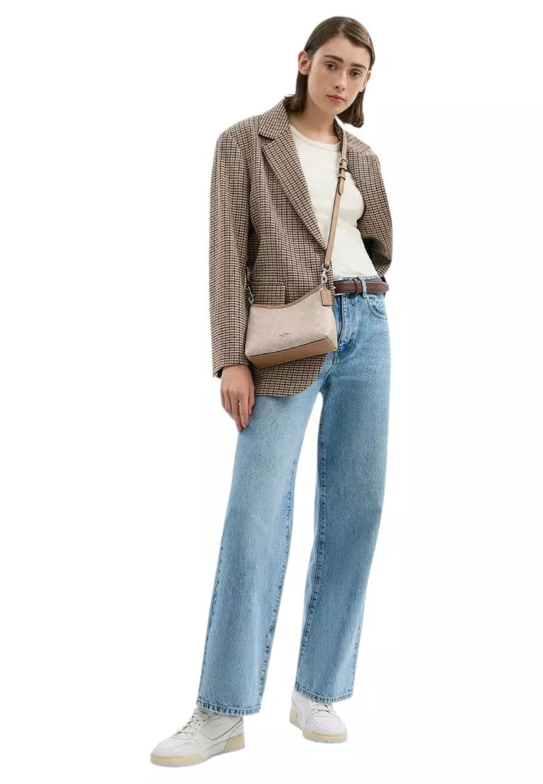 COACH Laurel Small Shoulder Bag In Signature Canvas