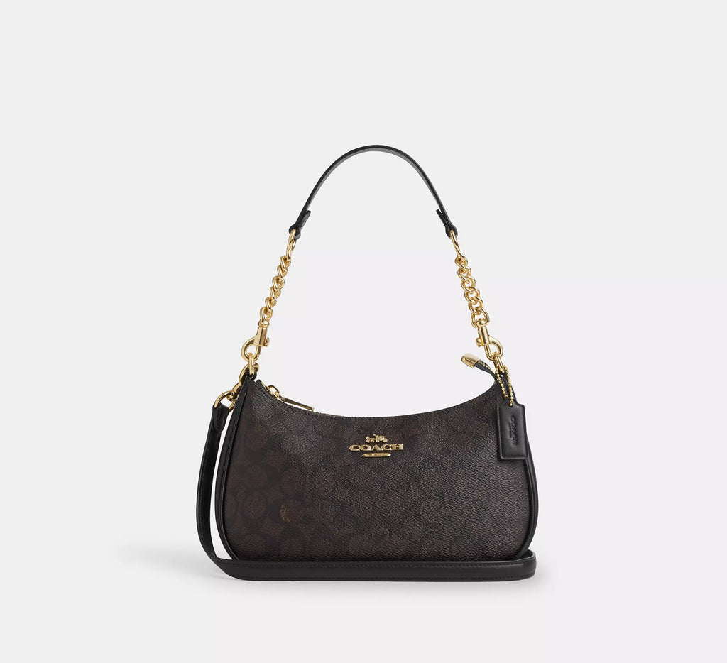 COACH Teri Shoulder Bag In Signature Canvas