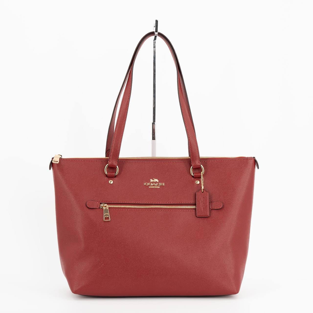 COACH Gallery Tote - Maroon