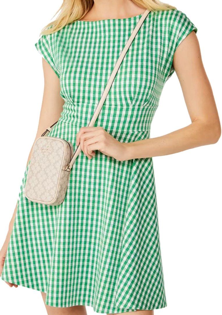 KATE SPADE Spade Flower North South Zip Phone Crossbody
