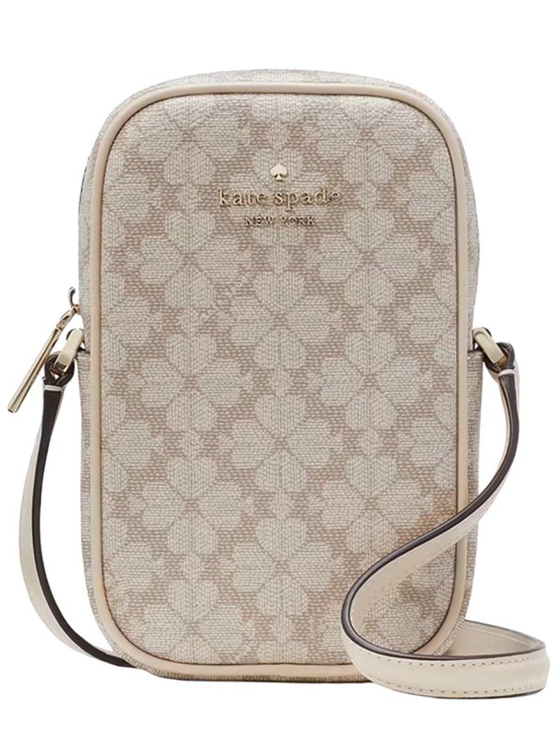KATE SPADE Spade Flower North South Zip Phone Crossbody