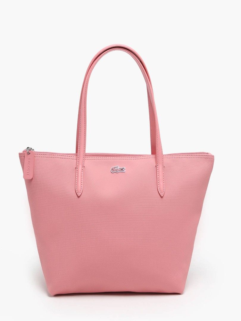 LACOSTE Small Tote Pink