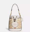 COACH Dempsey Bucket in Signature Jacquard Stripe