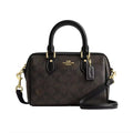 COACH Mini Rowan - Mahogany Signature