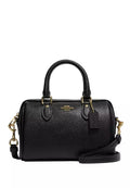 COACH Mini Rowan Satchel In Black