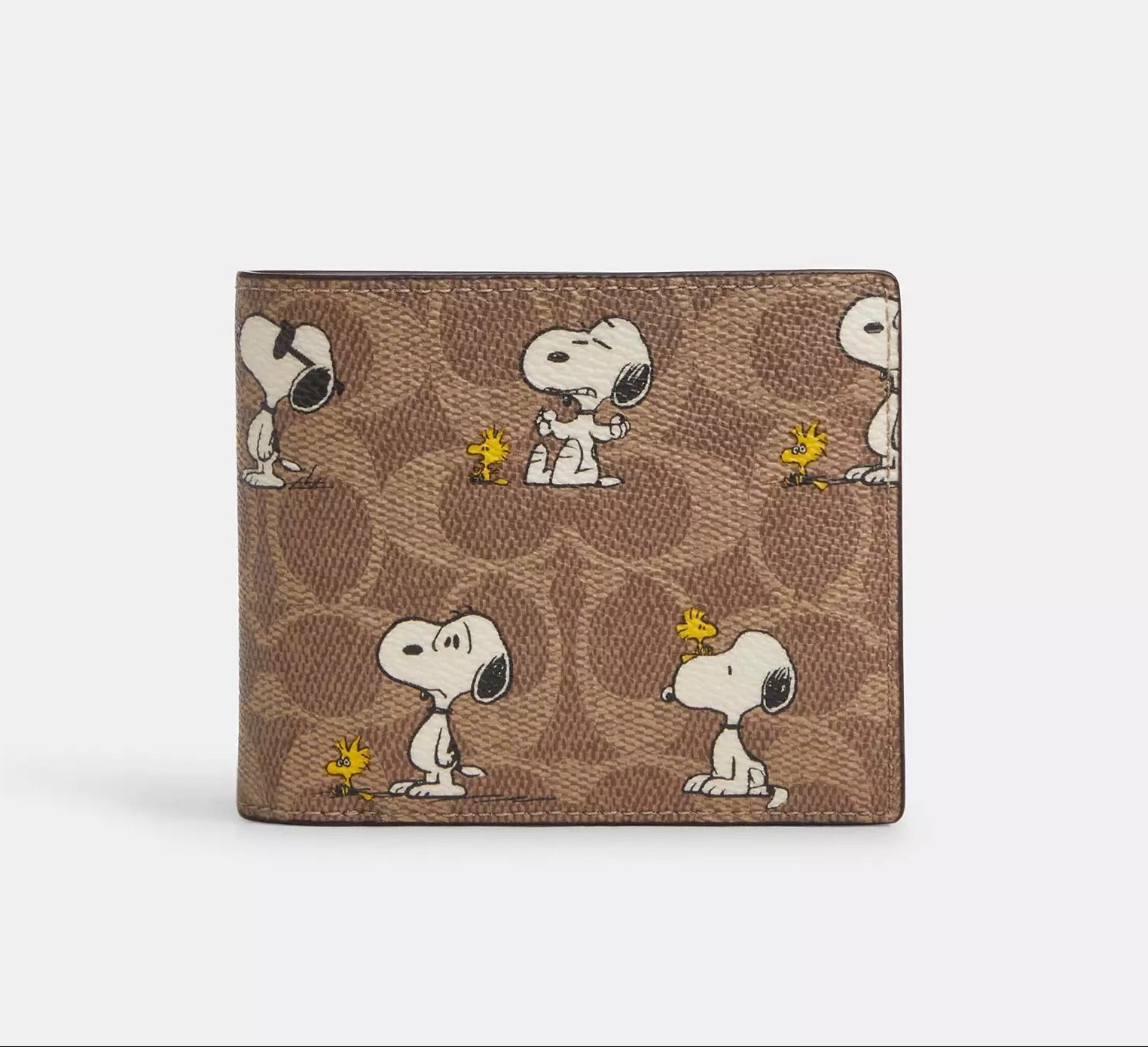 COACH X Peanuts 3-In-1 Wallet In Signature Canvas With Snoopy Print