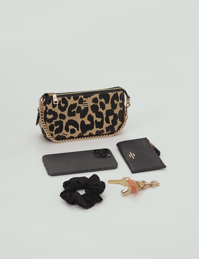 COACH Nolita 19 With Leopard Print