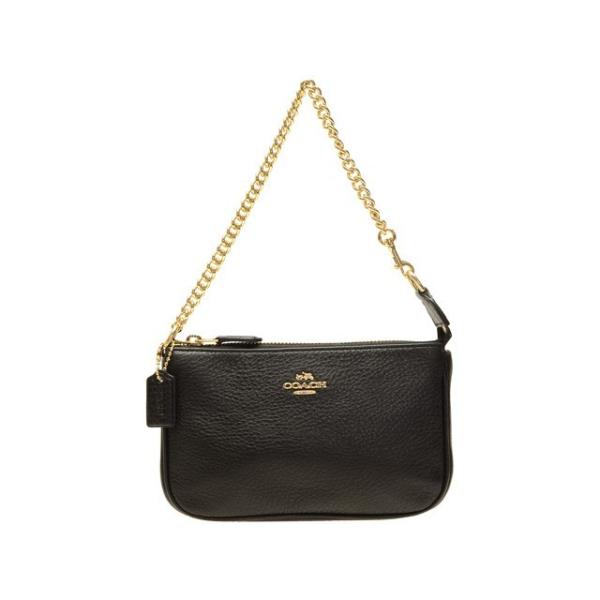 Coach Black Grained Leather Nolita