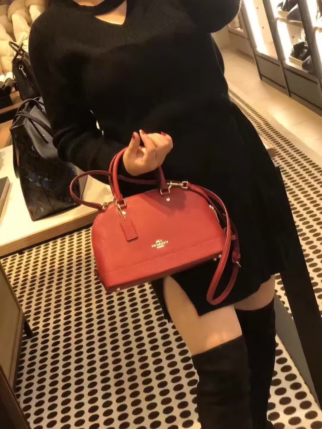COACH Mini Sierra Satchel