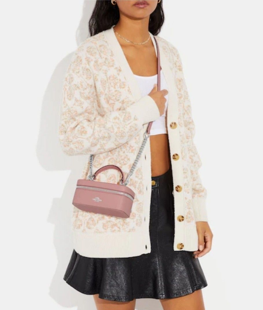 COACH Train Case Crossbody -  Pink